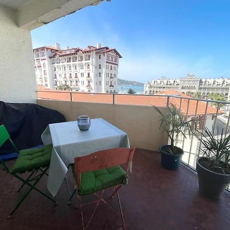 Hendaye Plage Charmant Studio 2Pers Avec Grande Terrasse Vue Mer Zewnętrze zdjęcie