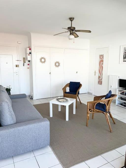 Hendaye Plage Charmant Studio 2Pers Avec Grande Terrasse Vue Mer Zewnętrze zdjęcie